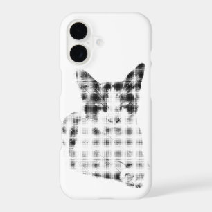 Retro Calico Halftone