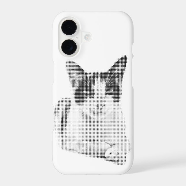 Retro Calico Halftone (Back)