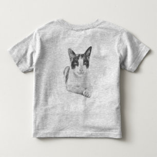 Retro Calico Halftone Toddler T-Shirt