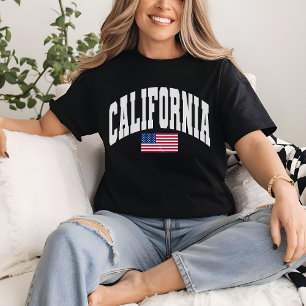 Retro California Home State Shirt, Patriotic Gift T-Shirt
