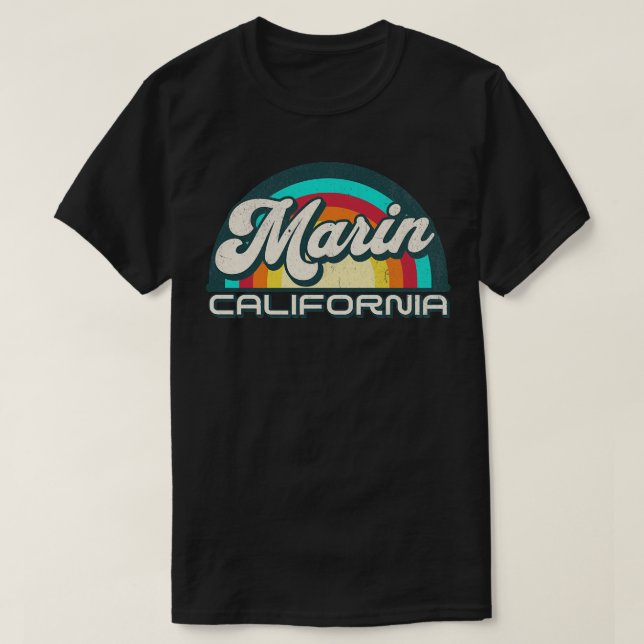 Retro California T-Shirt (Design Front)