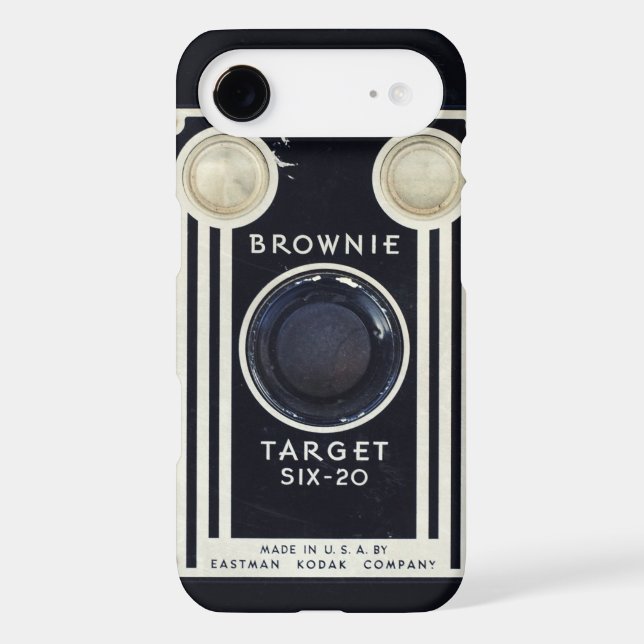 Retro camera brownie target. Case-Mate iPhone case (Back)