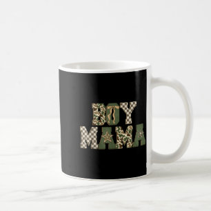 Retro camo hunting boy mum old camo mama mother's coffee mug