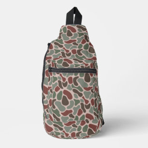 Retro Camo (red green) Sling Bag