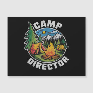 Retro Camp Director Camping Summer Camp Funny Camp