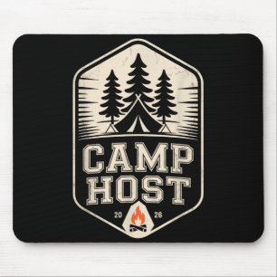 Retro camp host grandma trip staff crew director mouse pad