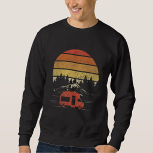 Retro Camper Caravan Camping 2 Sweatshirt