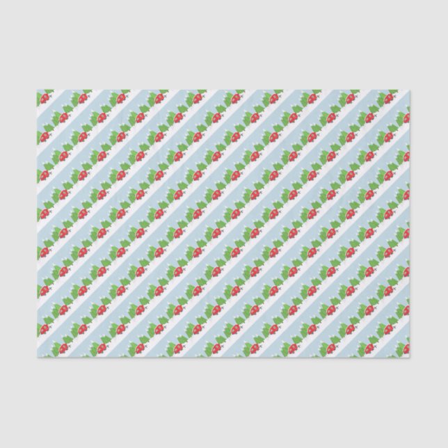 Retro Camper Christmas Tissue Paper (Front)