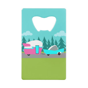 Retro Camper / Trailer and Car Bottle Opener
