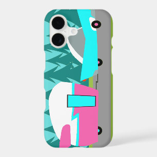 Retro Camper / Trailer and Car iPhone 7 Case