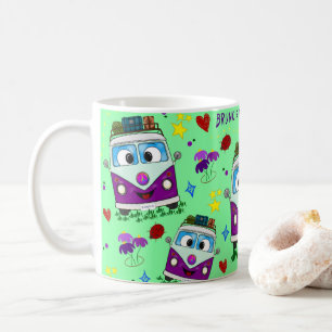 Retro Campervan Mug – Bruno Edition