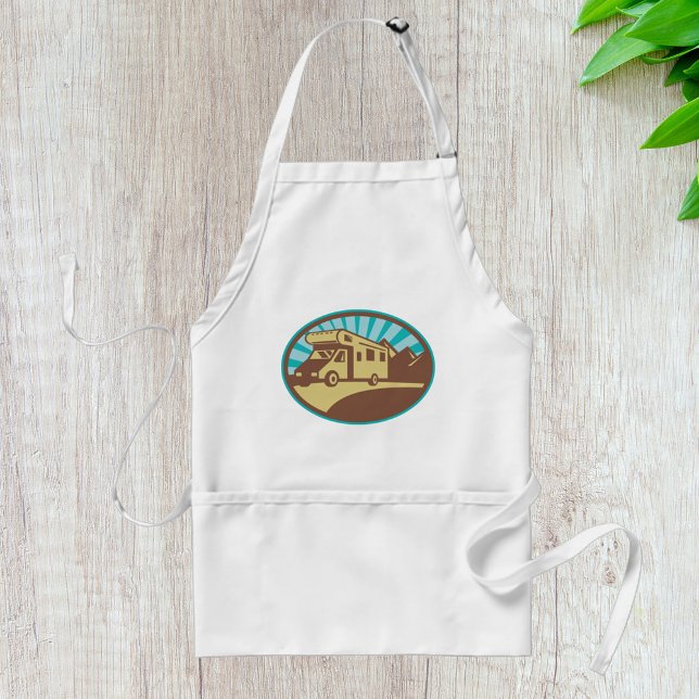 Retro Campervan Standard Apron (Creator Uploaded)