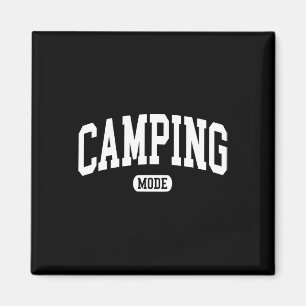 Retro Camping Mode Camper Hiking Lover Camping Cre Magnet