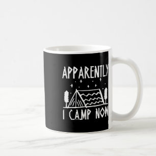 Retro Camping Outdoor Heartbeat Nature Camper Hiki Coffee Mug