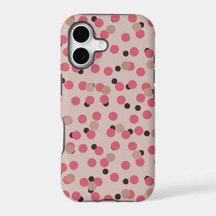 Retro Candy Floss Mid-Century Pink Dots