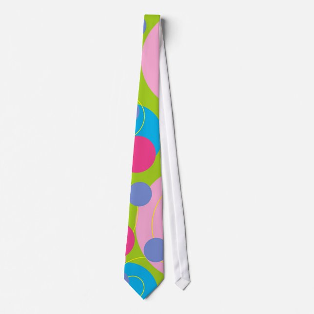 Retro Candy Pink Tie (Front)