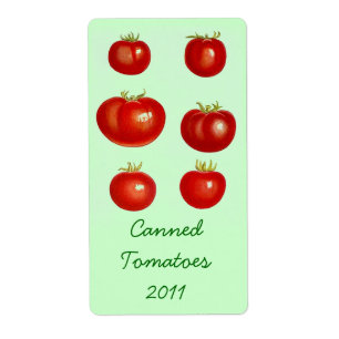 Retro Canning Jar Labels Label Canned Goods Canner