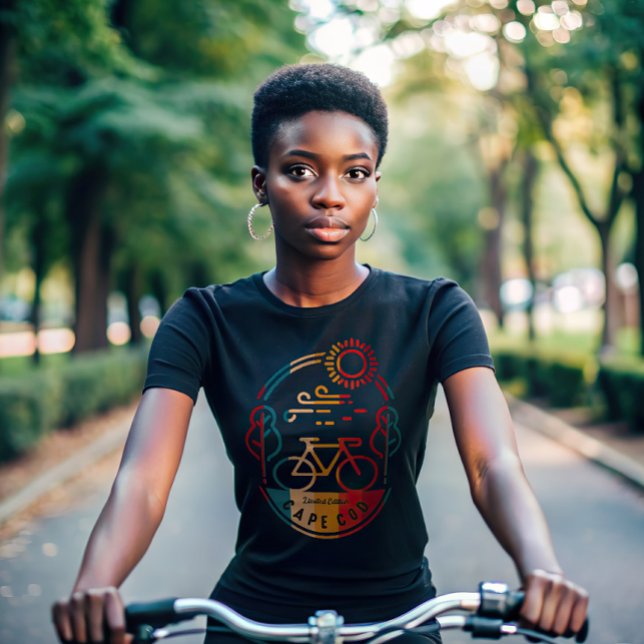 Retro Cape Cod Bike Trail T-Shirt (Creator Uploaded)