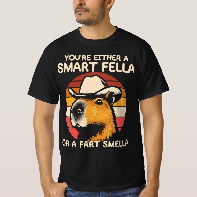 Retro Capybara T-Shirt (Front)