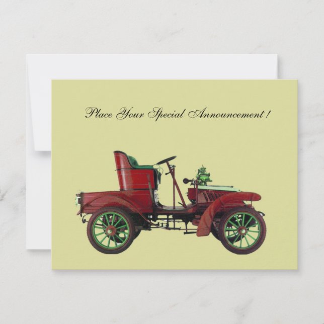 RETRO CAR , AUTO RESTORATION (Front)