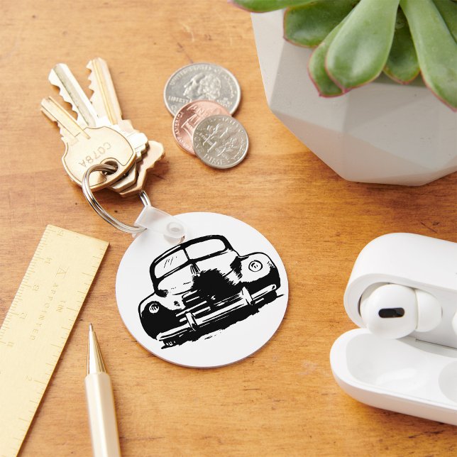 Retro Car Keychain (Creator Uploaded)