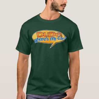 Retro Car Quest Speech Bubble boy girl T-Shirt
