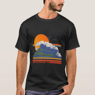 Retro Carmel-by-the-Sea CA 70s Style Tourist Souve T-Shirt