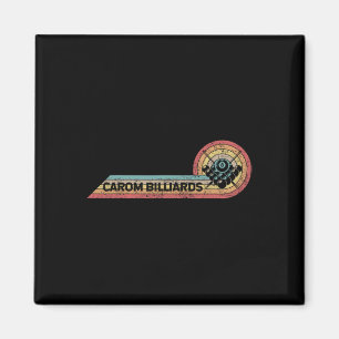 Retro Carom Billiards Vintage Player Film Strip  Magnet