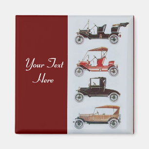 RETRO CARS 2- Auto repair automotive Magnet