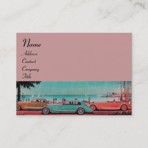 RETRO CARS - Auto repair automotive Business Card