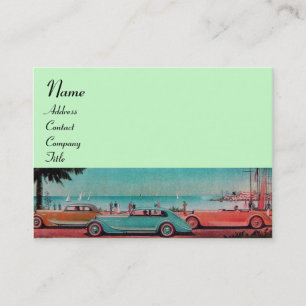 RETRO CARS - Auto repair automotive Business Card
