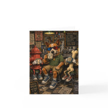 Retro Cartoon Birthday Cards