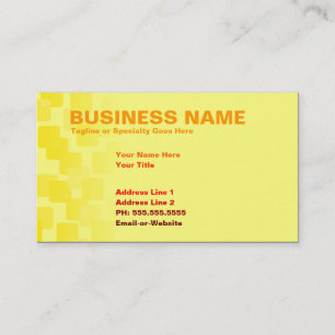 retro cascades business card