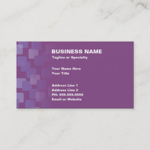retro cascades business card
