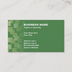 retro cascades business card