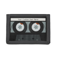 Retro Casette Tape custom text
