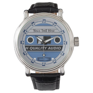 Retro Casette Tape custom watches