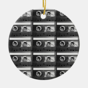 Retro Cassette Ceramic Ornament