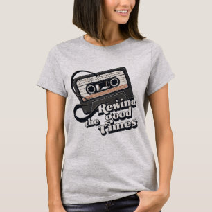 Retro Cassette Design for Nostalgia lovers T-Shirt