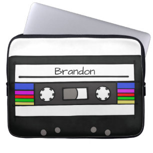 "Retro Cassette"  Laptop Sleeve