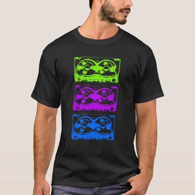 Retro Cassette T-Shirt (Front)