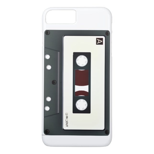 Retro Cassette Tape Case (Back)