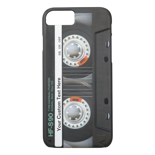 Retro Cassette Tape Case-Mate iPhone Case (Back)
