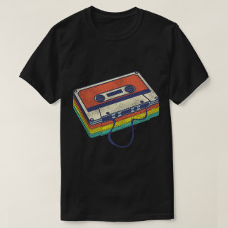 Retro Cassette Tape Design T-Shirt