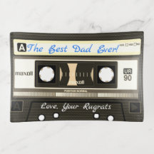 Retro Cassette Tape Personalised