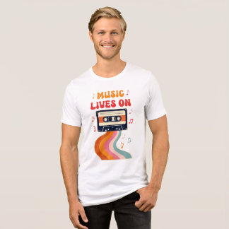 Retro Cassette Tape Shirt – Music Lives On Vintage