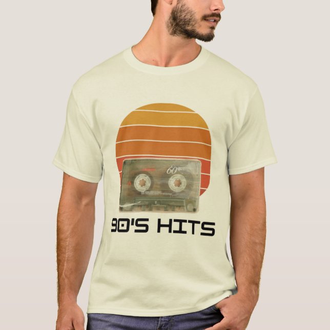 Retro Cassette Tee: Vintage Vibes Unleashed! T-Shirt (Front)