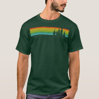 Retro Castle Stripes T-Shirt