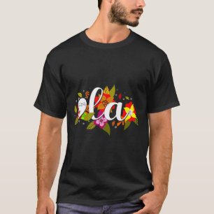 Retro Cat Comma La Floral Kamala Harris President T-Shirt