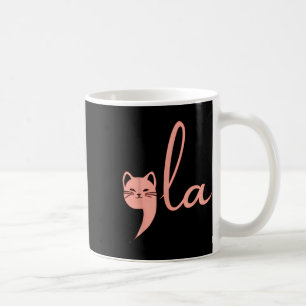 Retro Cat Comma La Kamala Harris For President 202 Coffee Mug